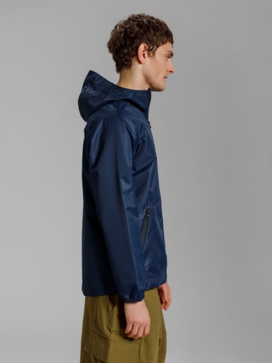 Изображение №8 | Куртка унисекс Nordvind DWR, темно-синяя, размер S