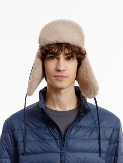 Изображение №5 | Шапка-ушанка Wasa, темно-синяя