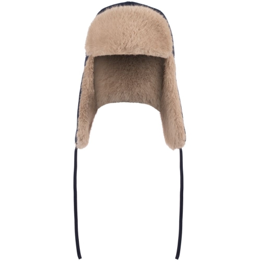 Изображение №2 | Шапка-ушанка Wasa, темно-синяя