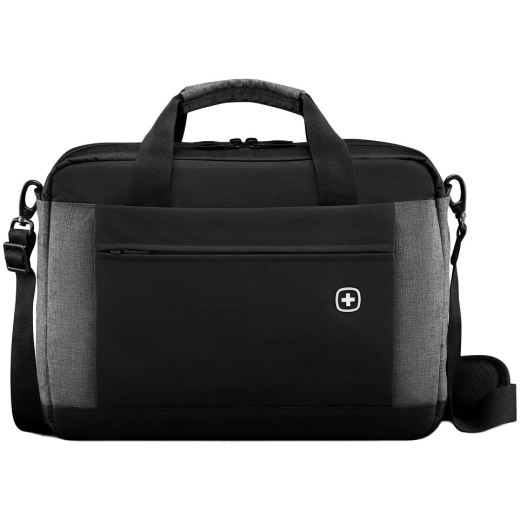 Изображение №1 | Сумка для ноутбука 16, черный с серым