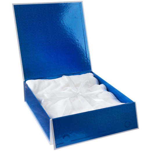 Изображение №4 | Коробка складная Gallant, L, белая с синим