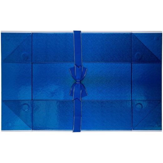 Изображение №5 | Коробка складная Gallant, L, белая с синим