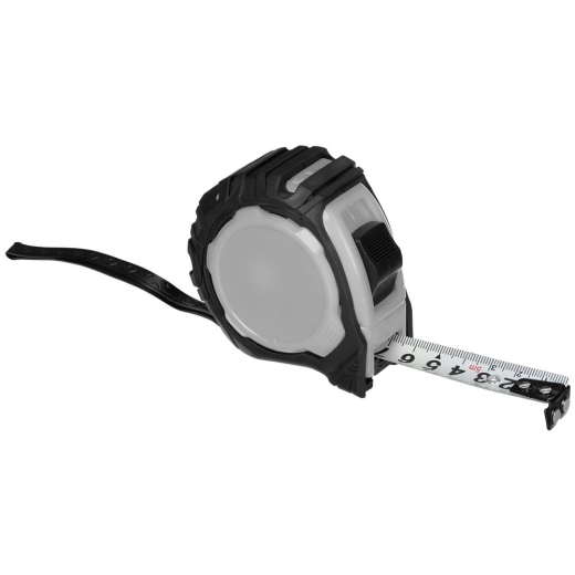 Изображение №1 | Рулетка Mittari с магнитным наконечником, 5 м, серая