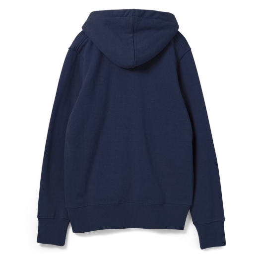 Изображение №2 | Толстовка унисекс на молнии Sherpa 280 темно-синяя, размер XXS