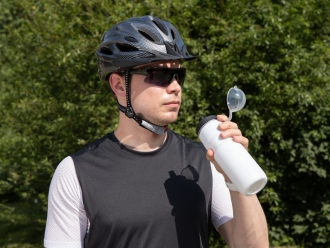 Изображение №9 | Бутылка для велосипеда Bikescape, белая с черным