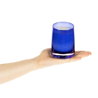 Изображение №2 | Ароматическая свеча Fragnola, пряная древесина и кардамон, темно-синяя