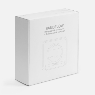 Изображение №10 | Интерьерный светильник с беспроводной зарядкой Sandflow, белый