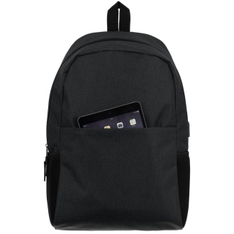 Изображение №7 | Рюкзак для ноутбука Conttori, черный меланж