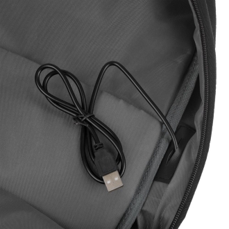 Изображение №12 | Рюкзак для ноутбука Conttori, черный меланж