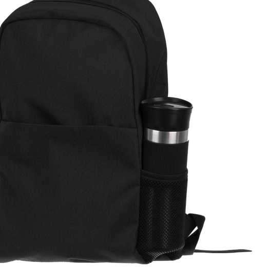 Изображение №8 | Рюкзак для ноутбука Conttori, черный меланж