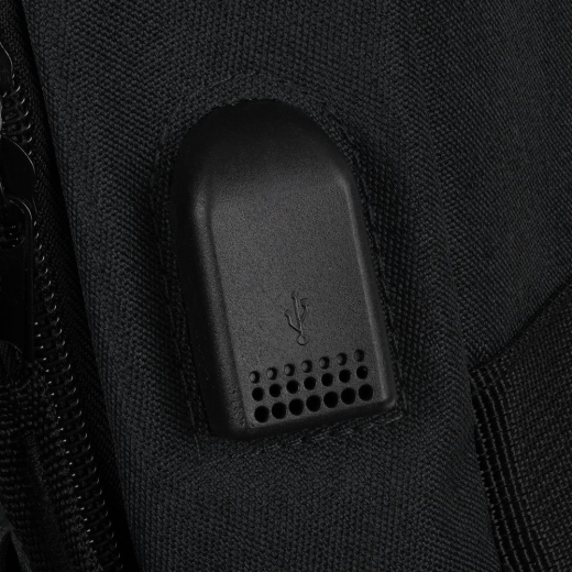 Изображение №11 | Рюкзак для ноутбука Conttori, черный меланж