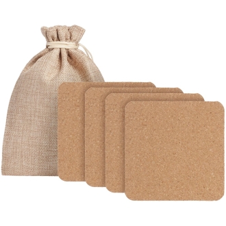 Изображение №2 | Набор из 4 костеров Suberic, квадрат