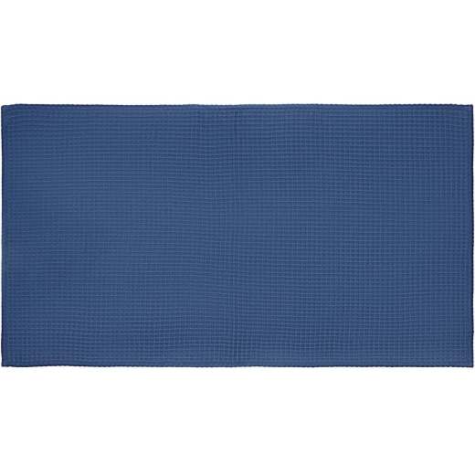 Изображение №2 | Полотенце вафельное Gentle, большое, темно-синее