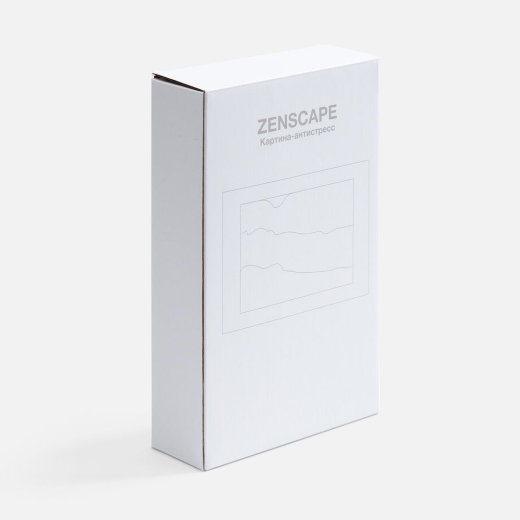 Изображение №9 | Песочная картина-антистресс Zenscape, белая с синим