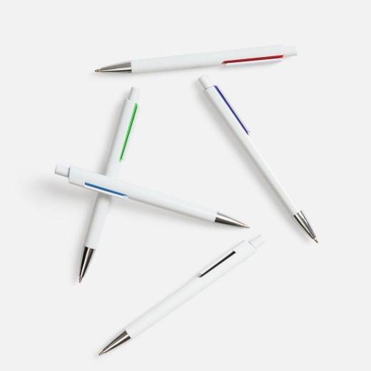 Изображение №5 | Ручка шариковая Dominanta, белая с черным