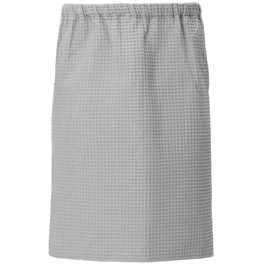 Изображение №2 | Килт вафельный мужской Onsen, светло-серый, единый размер