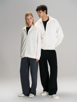 Изображение №11 | Толстовка унисекс Neofit, молочно-белая, размер XS/S