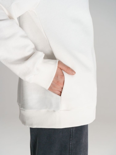 Изображение №10 | Толстовка унисекс Neofit, молочно-белая, размер XS/S