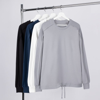 Изображение №3 | Свитшот унисекс Vozduh, молочно-белый, размер XS/S