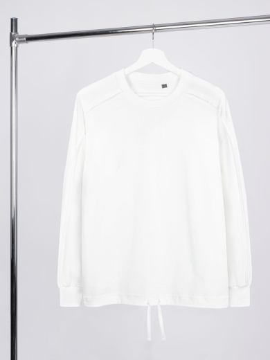 Изображение №1 | Свитшот унисекс Vozduh, молочно-белый, размер XS/S