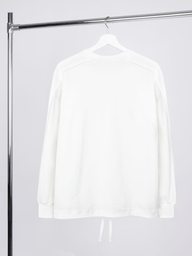 Изображение №2 | Свитшот унисекс Vozduh, молочно-белый, размер XS/S