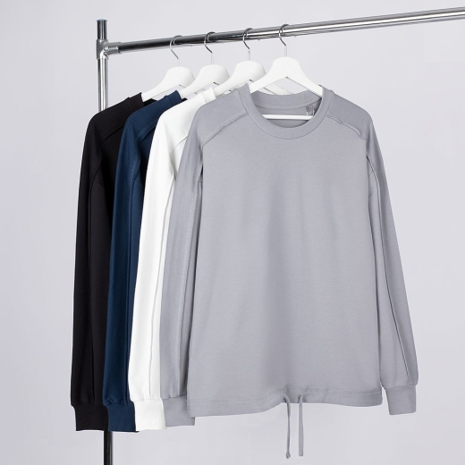 Изображение №3 | Свитшот унисекс Vozduh, молочно-белый, размер XS/S