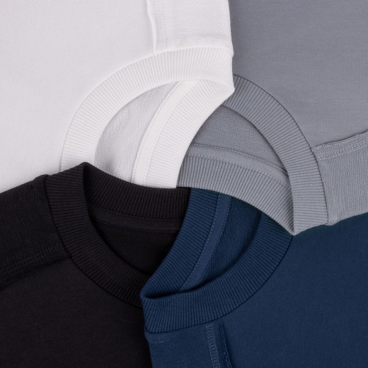 Изображение №4 | Свитшот унисекс Vozduh, молочно-белый, размер XS/S