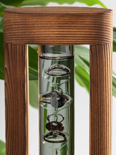 Изображение №7 | Термометр «Галилей» в деревянном корпусе, серый