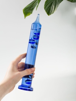 Изображение №6 | Термометр стеклянный «Галилео», голубой