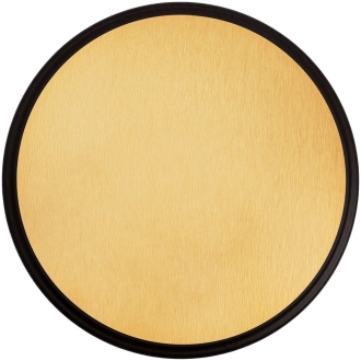 Изображение №1 | Плакетка Plaque, круглая, венге с золотистой пластиной
