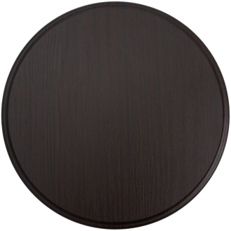 Изображение №2 | Плакетка Plaque, круглая, венге с золотистой пластиной