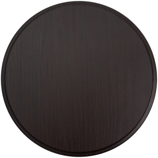 Изображение №2 | Плакетка Plaque, круглая, венге с золотистой пластиной