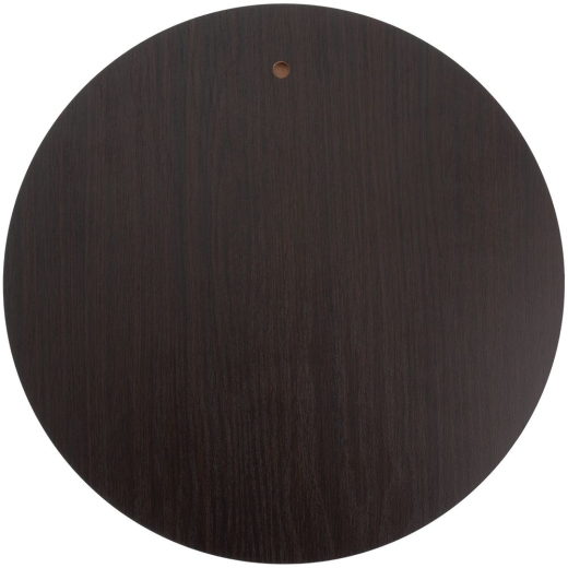 Изображение №3 | Плакетка Plaque, круглая, венге с золотистой пластиной