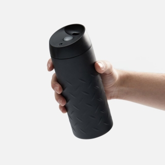 Изображение №4 | Термостакан Hard Work, черный