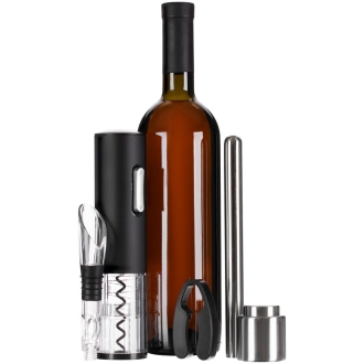 Изображение №4 | Винный набор Wine Diesel, черный