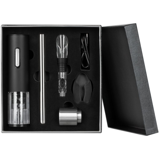 Изображение №2 | Винный набор Wine Diesel, черный