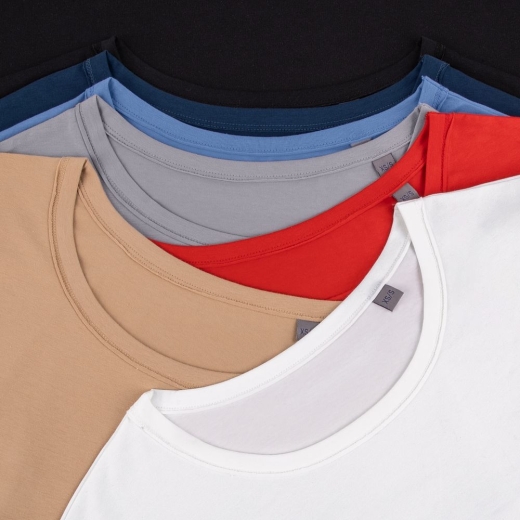 Изображение №6 | Футболка оверсайз унисекс Vozduh, молочно-белая, размер XS/S