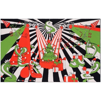 Изображение №1 | Плед Snake Your Body, красный