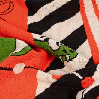 Изображение №3 | Плед Snake Your Body, красный