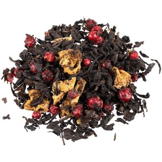 Изображение №2 | Чай «Сокочай» в желтой декоративной банке, черный с ананасом и брусникой