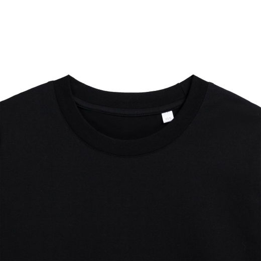 Изображение №4 | Футболка оверсайз Kangas, черная, XS/S