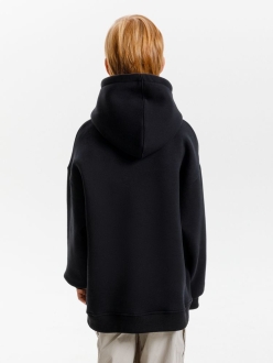 Изображение №12 | Худи детское оверсайз Junipero, черное, 6 лет