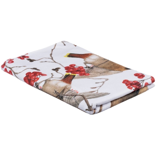 Изображение №3 | Флисовый плед Winter Bird