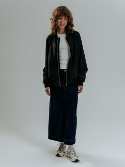 Изображение №9 | Бомбер Wigton, черный, размер XS