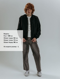 Изображение №13 | Бомбер Wigton, черный, размер XS