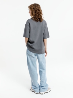 Изображение №6 | Джемпер с коротким рукавом Siluetti Volumica, серый, размер XS/S