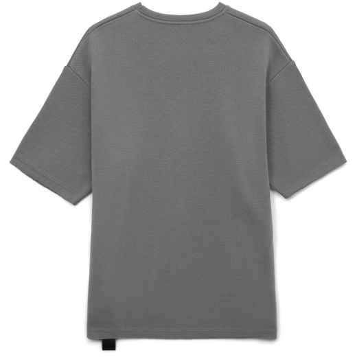 Изображение №2 | Джемпер с коротким рукавом Siluetti Volumica, серый, размер XS/S