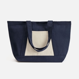 Изображение №2 | Шопер Shophop, синий с неокрашенным