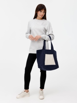 Изображение №7 | Шопер Shophop, синий с неокрашенным