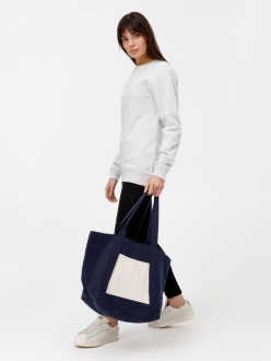 Изображение №8 | Шопер Shophop, синий с неокрашенным